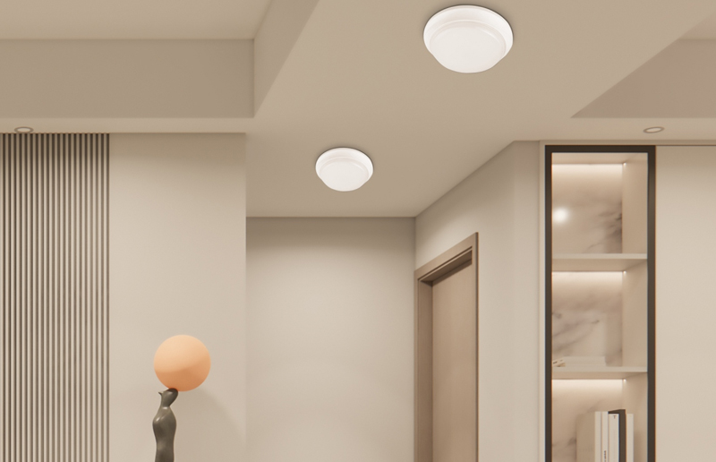 LG09A IP54 방수 알루미늄 실내 LED 둥근 모양 Bulkhead Light